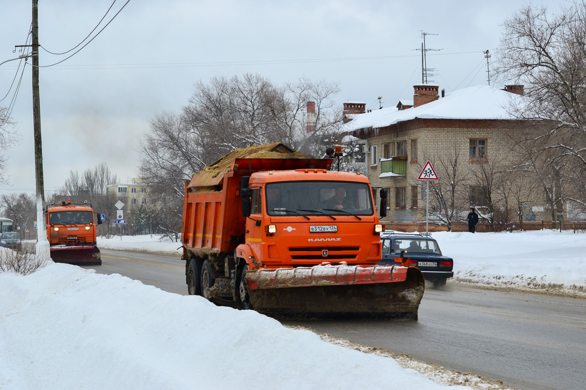 Волгоградская область, № В 312 ВУ 134 — КамАЗ-65115-L4(19)