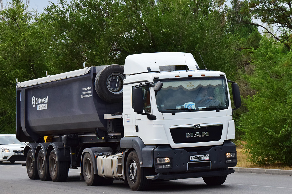Волгоградская область, № Е 406 ВМ 761 — MAN TGS 18.440