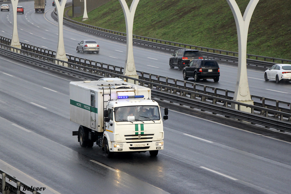 Санкт-Петербург, № А 063 АО 198 — КамАЗ-4308-C4(25)