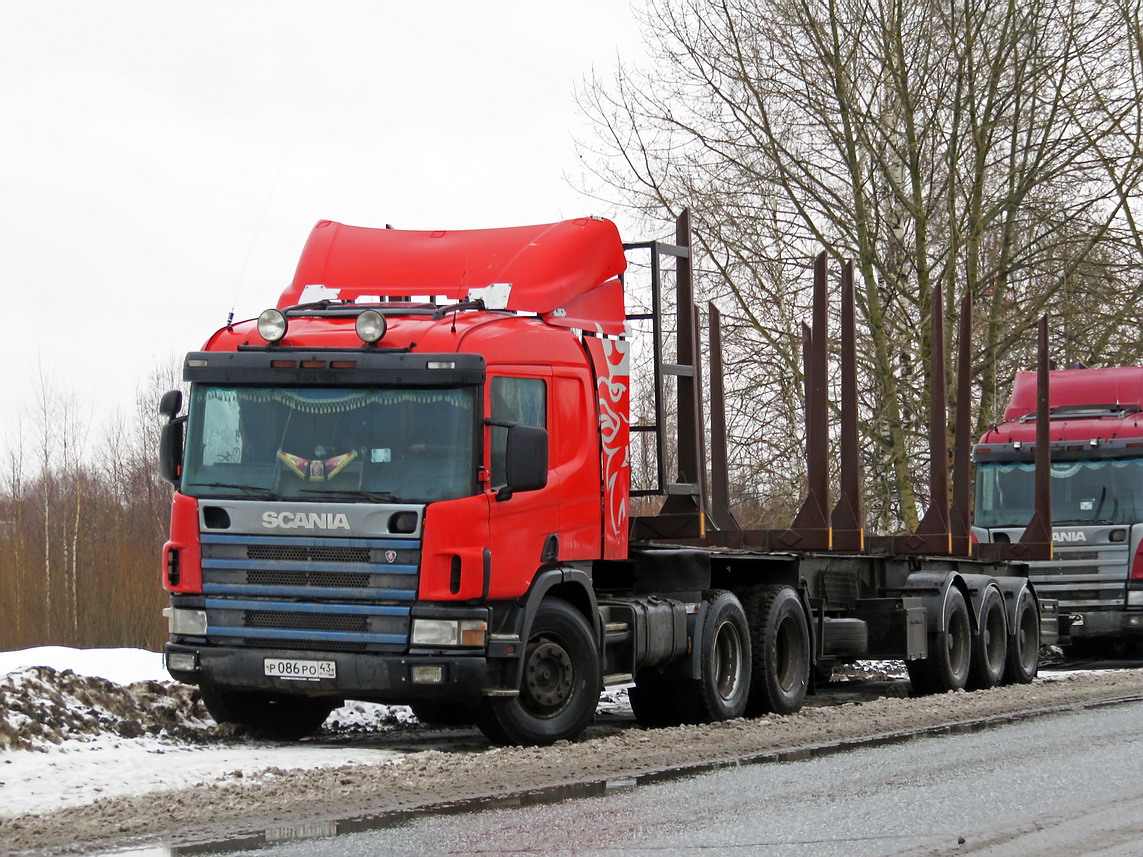 Кировская область, № Р 086 РО 43 — Scania ('2004) P380