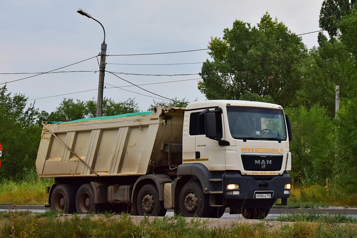 Волгоградская область, № Е 008 НА 134 — MAN TGS 41.430