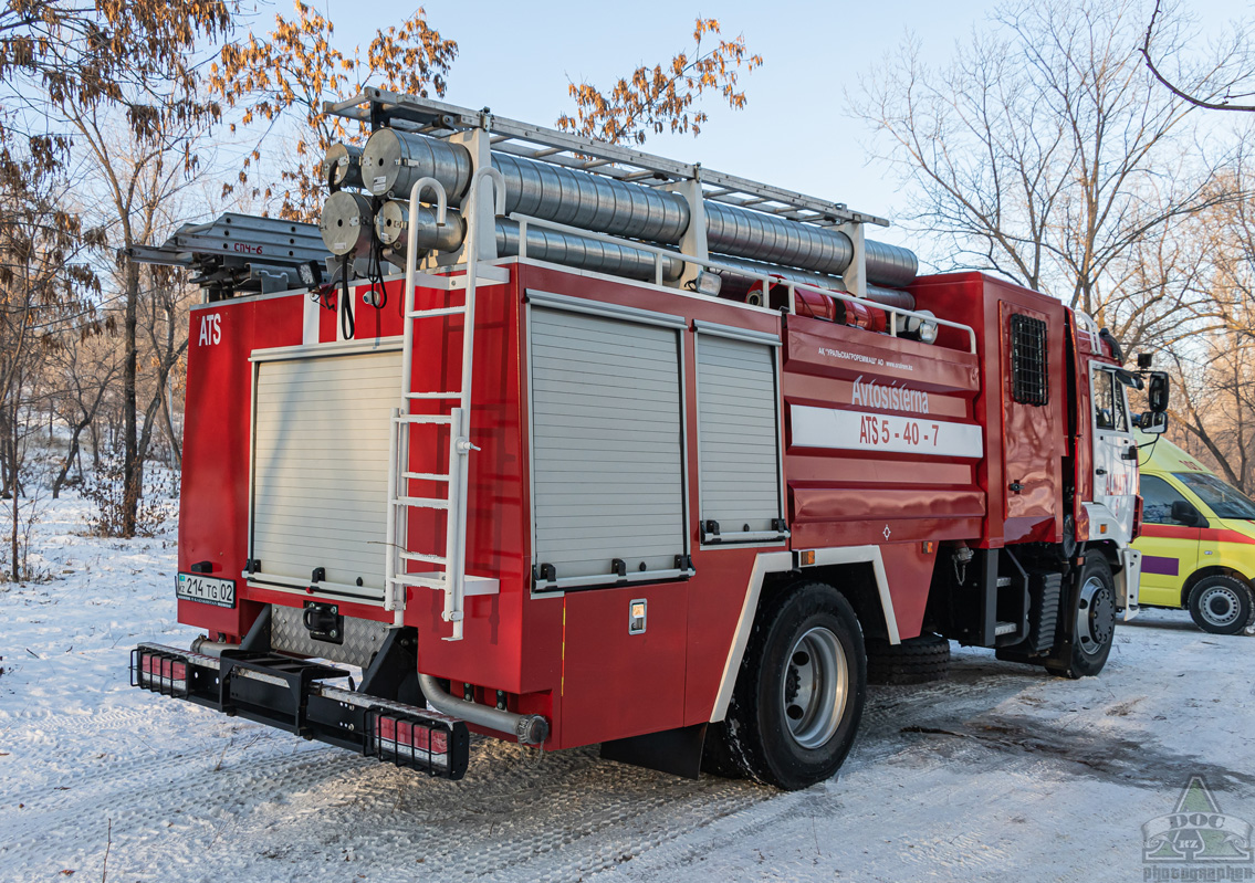 Алматы, № 214 TG 02 — КамАЗ-43253-G5(69)