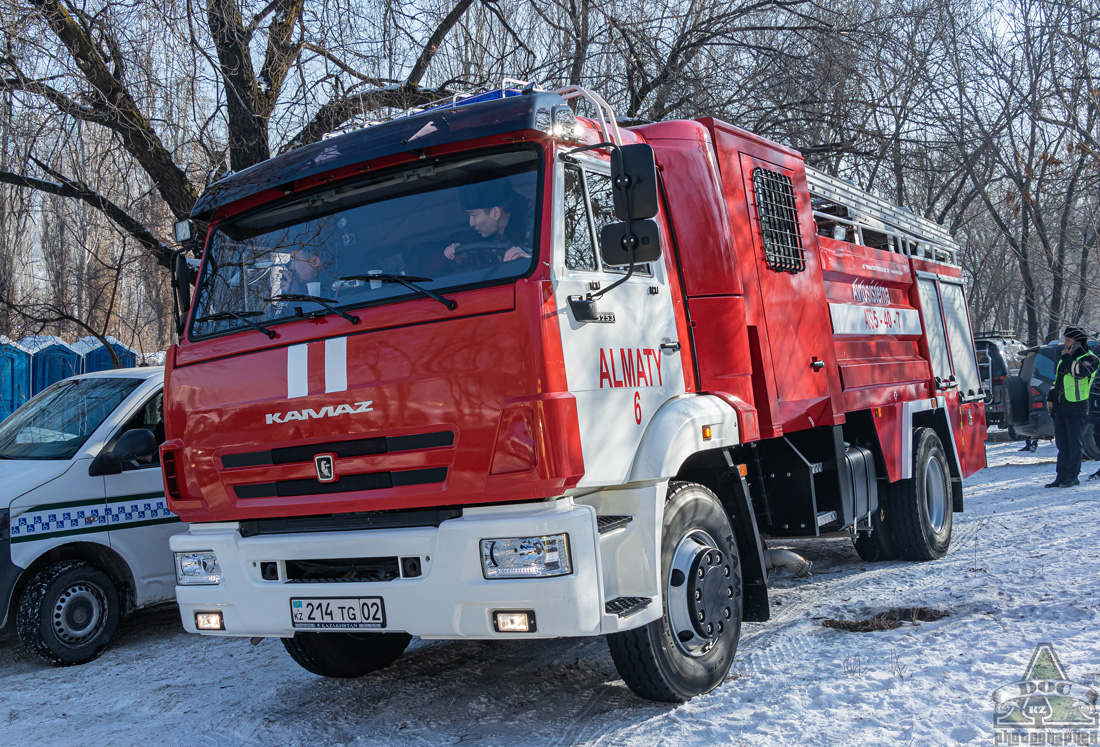 Алматы, № 214 TG 02 — КамАЗ-43253-G5(69)