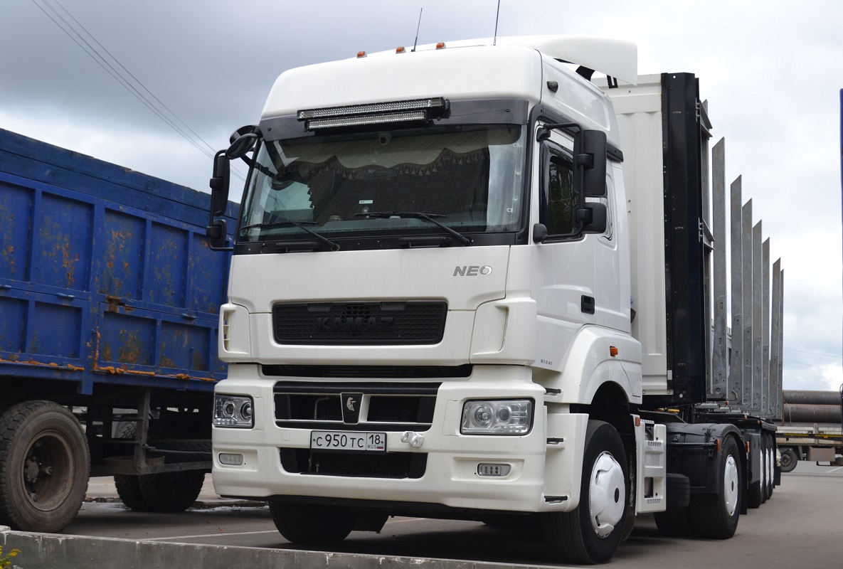 Удмуртия, № С 950 ТС 18 — КамАЗ-5490-S5(87)