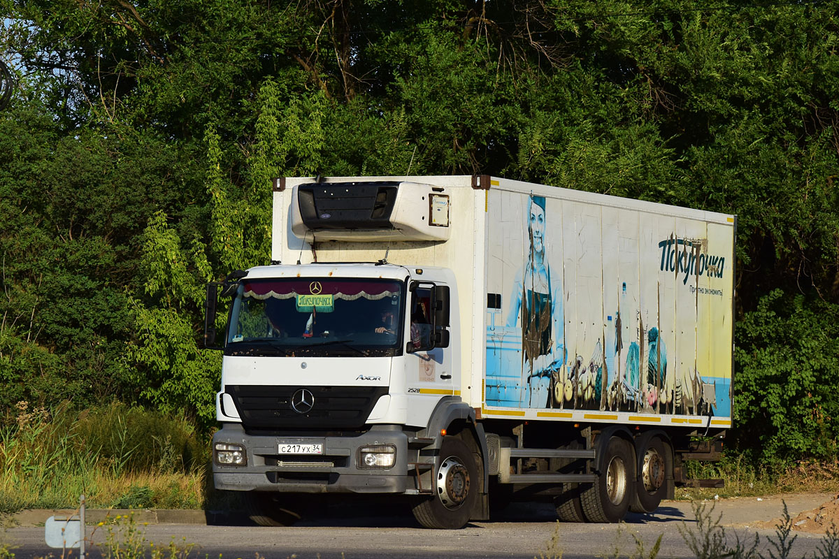 Волгоградская область, № С 217 УХ 34 — Mercedes-Benz Axor 2528