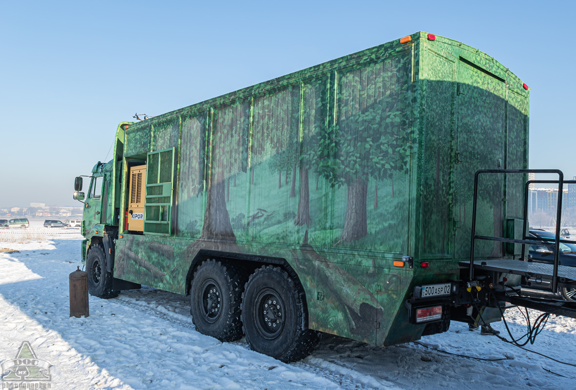 Алматы, № 500 ASP 02 — КамАЗ-43118-RR(76) [431185-R]