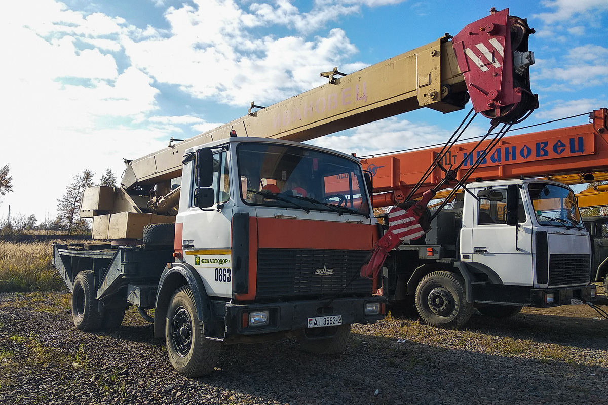 Витебская область, № АІ 3562-2 — МАЗ-5337 (общая модель)