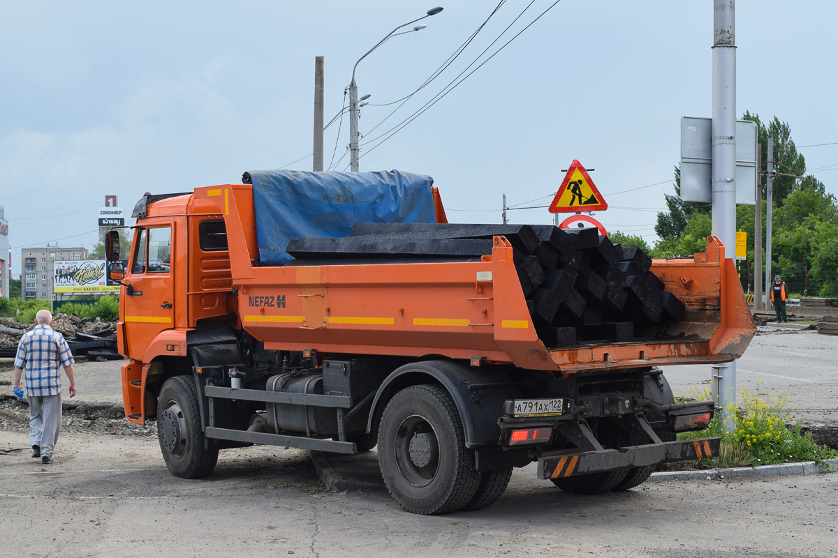 Алтайский край, № А 791 АХ 122 — КамАЗ-53605-A5(48)