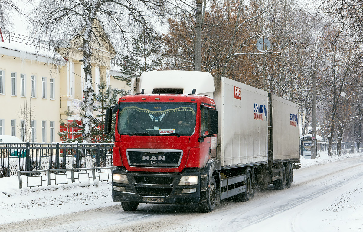 Башкортостан, № А 024 ВК 193 — MAN TGS 26.350
