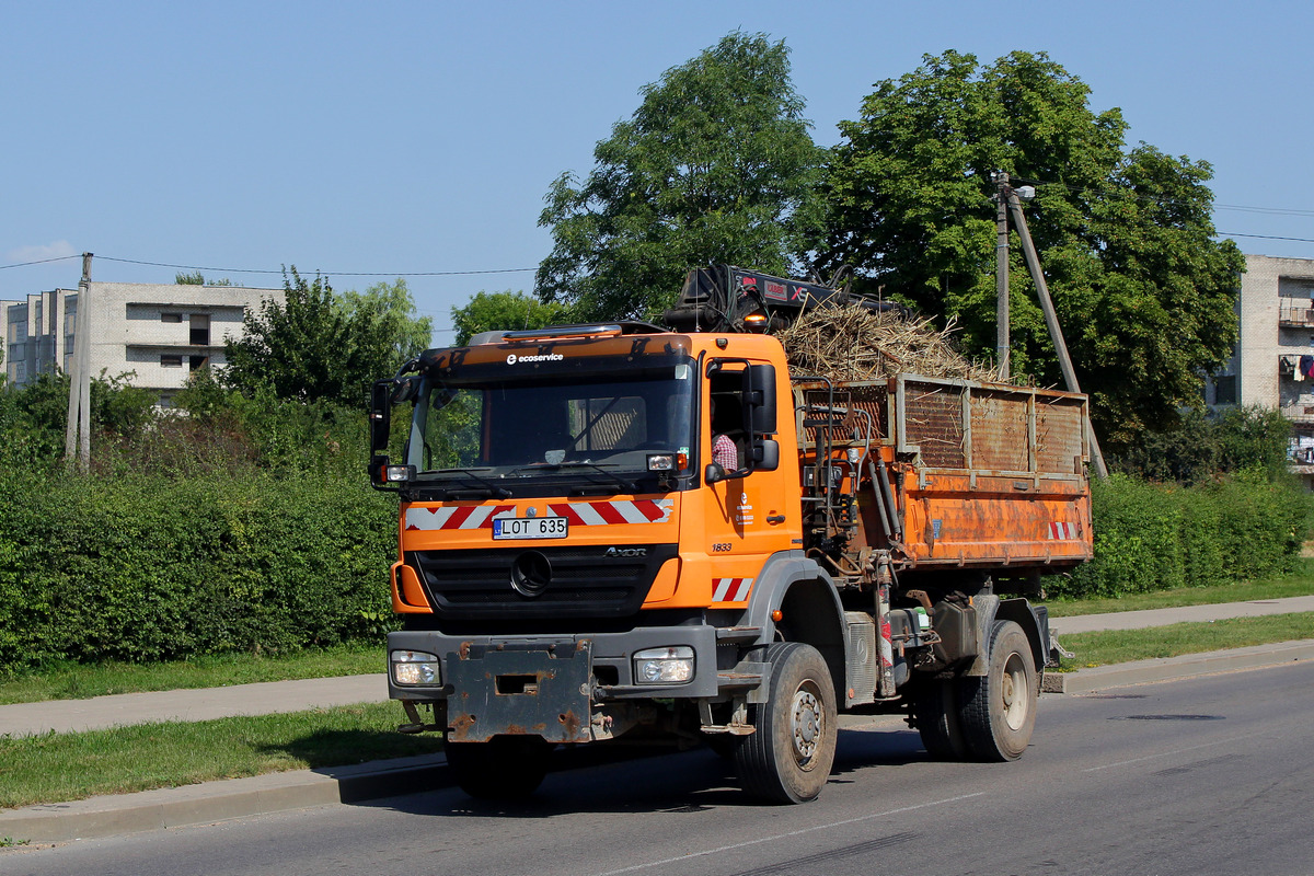 Литва, № LOT 635 — Mercedes-Benz Axor 1833
