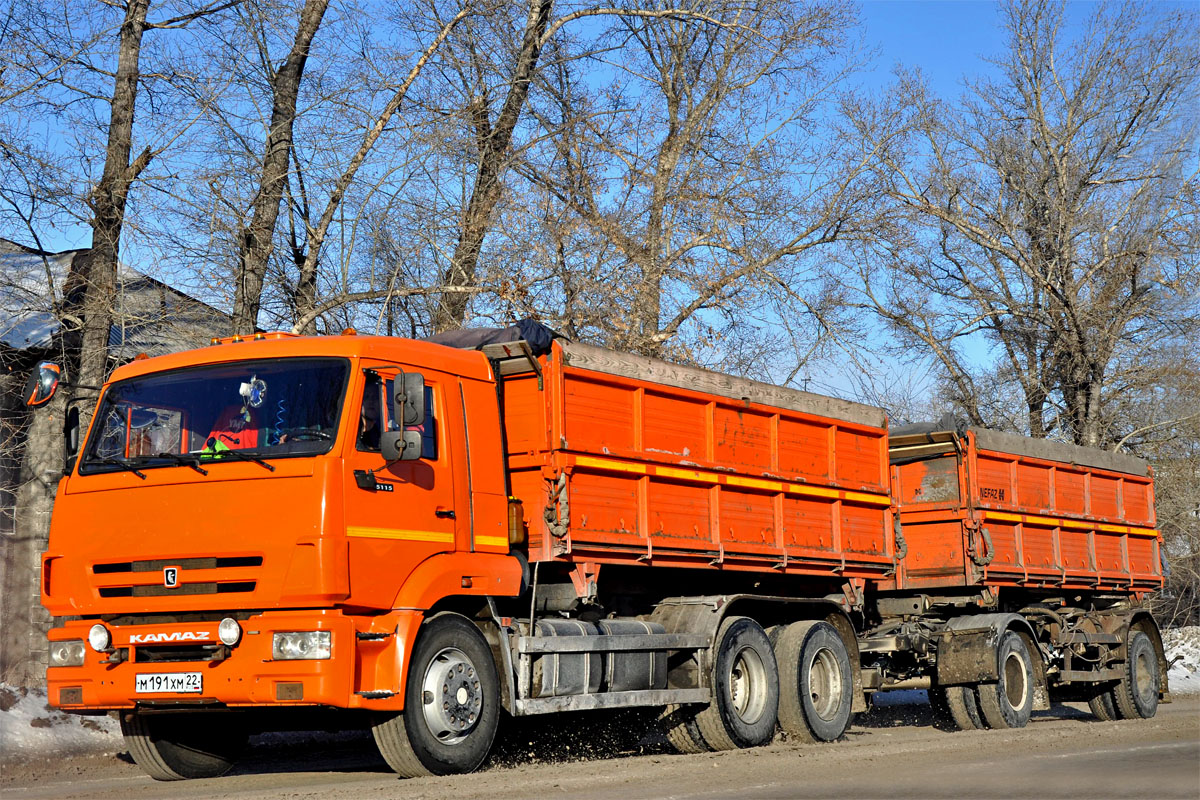 Алтайский край, № М 191 ХМ 22 — КамАЗ-65115-42