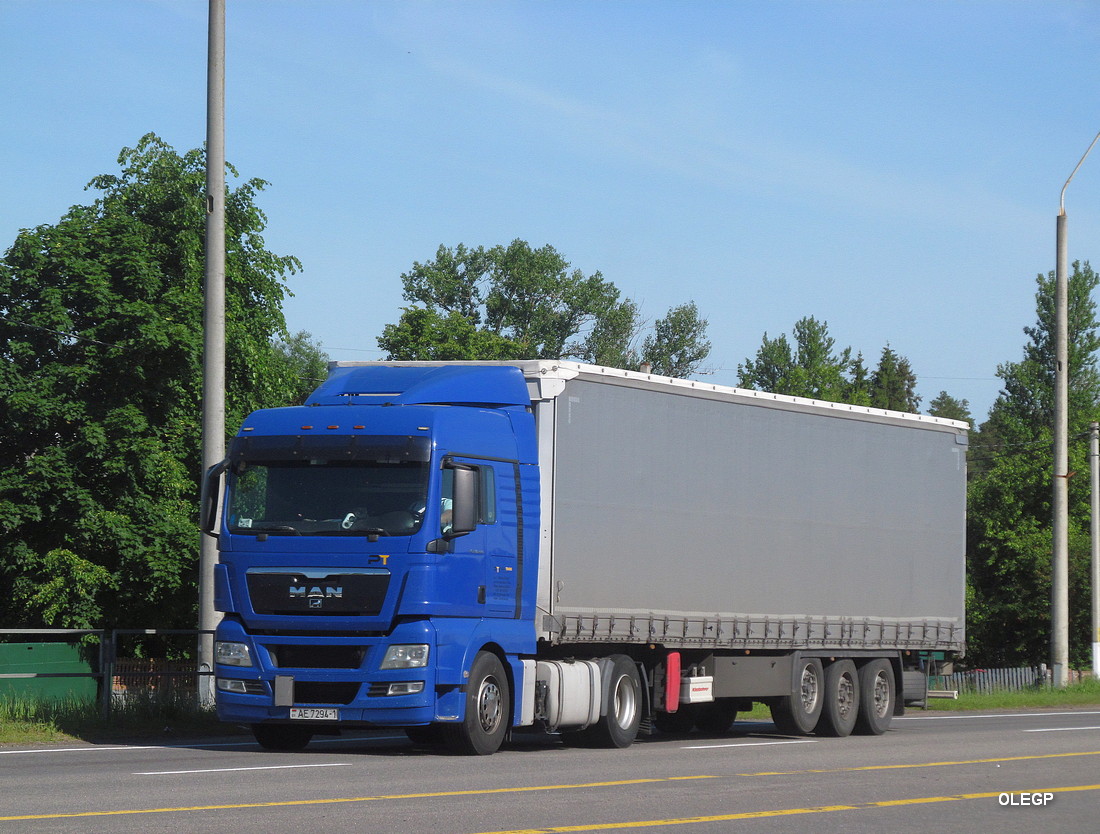 Брестская область, № АЕ 7294-1 — MAN TGX ('2007) 18.440