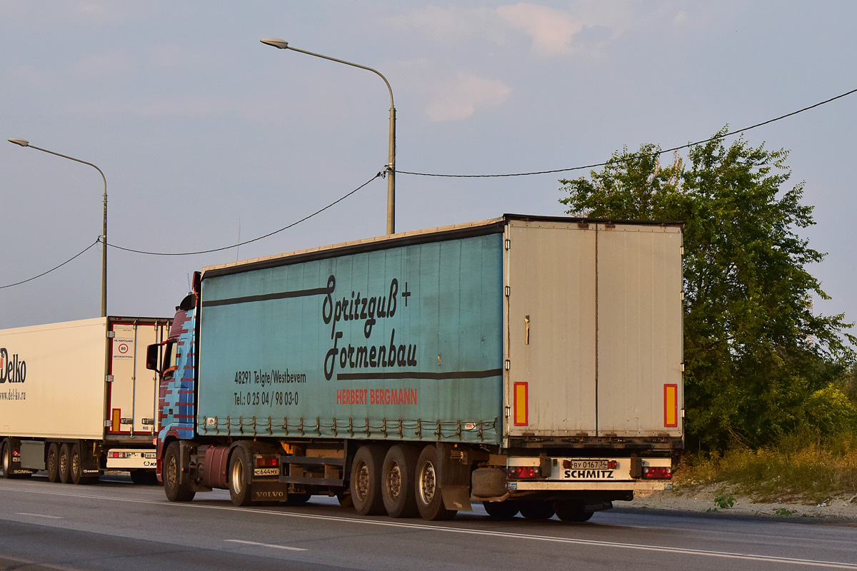 Волгоградская область, № ВУ 0167 34 — Schmitz Cargobull S.CS / SCB*S3T / S01