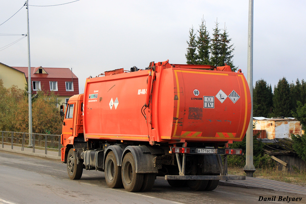 Ненецкий автономный округ, № А 171 ВС 83 — КамАЗ-65115-A4(23)