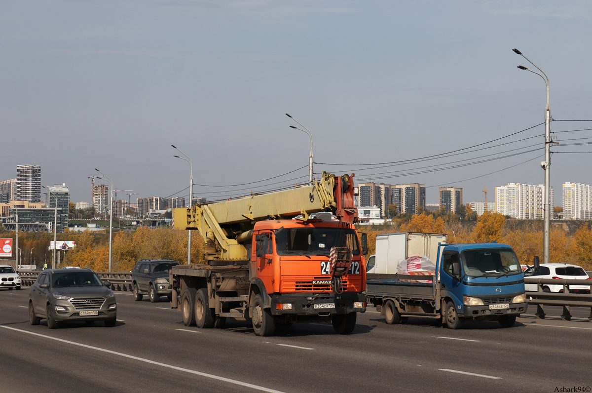 Красноярский край, № Е 354 СА 124 — КамАЗ-65115-D3(97)