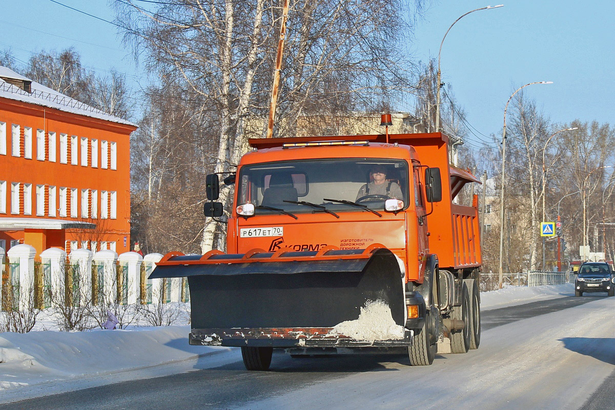 Томская область, № Р 617 ЕТ 70 — КамАЗ-65115-62