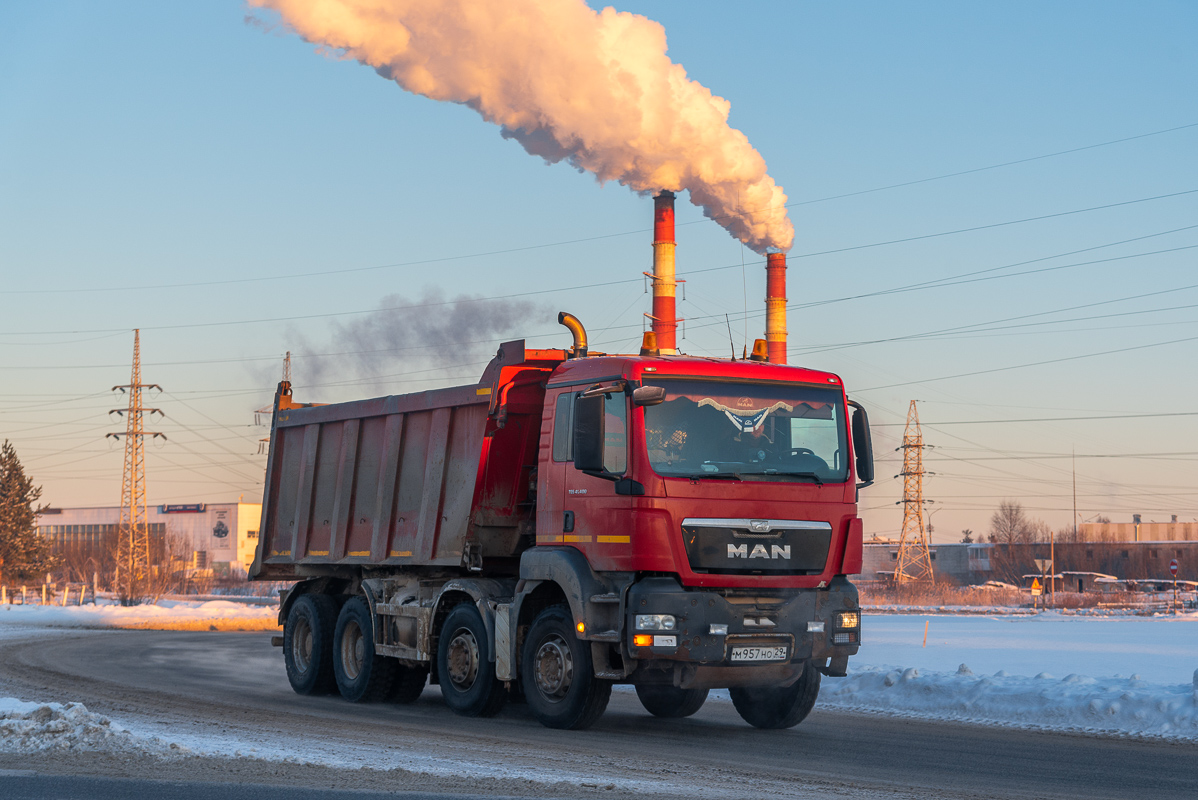 Архангельская область, № М 957 НО 29 — MAN TGS 41.400