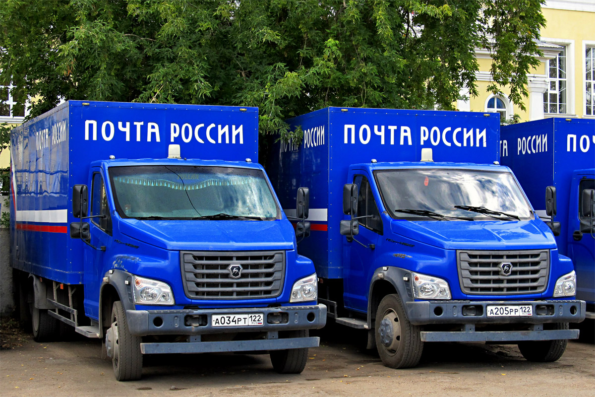 Алтайский край, № А 034 РТ 122 — ГАЗ-C41R33