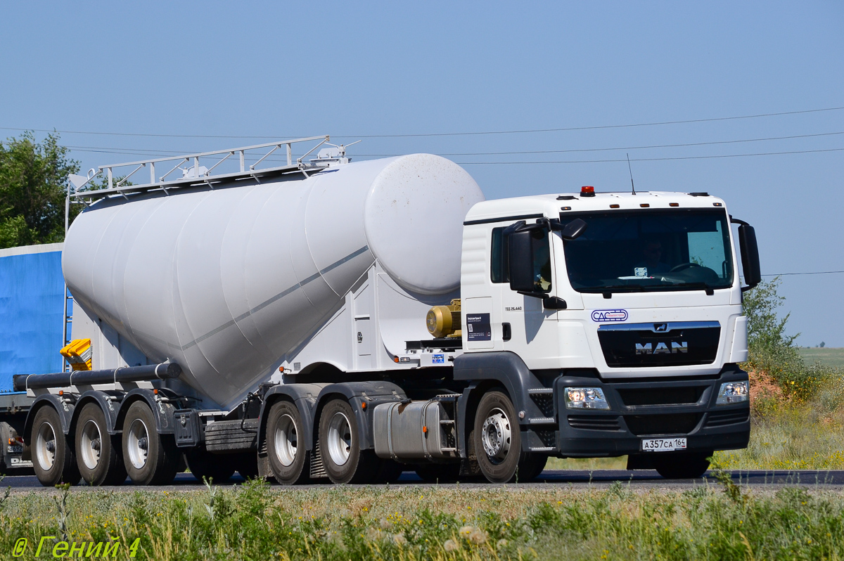 Саратовская область, № А 357 СА 164 — MAN TGS 26.440