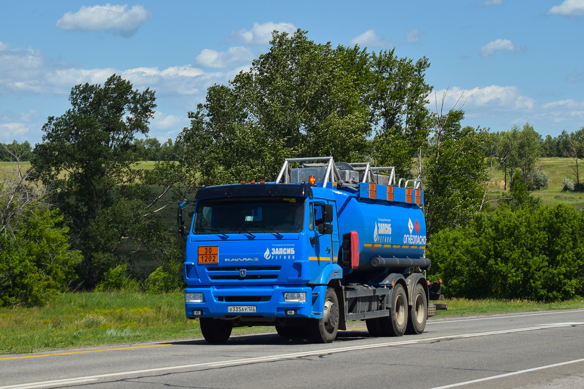 Алтайский край, № В 335 АУ 122 — КамАЗ-65115-A5(48)