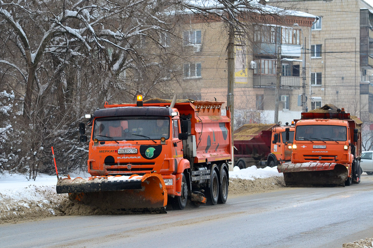 Волгоградская область, № Е 332 ОС 134 — КамАЗ-65115-A5(48); Волгоградская область, № В 312 ВУ 134 — КамАЗ-65115-L4(19)