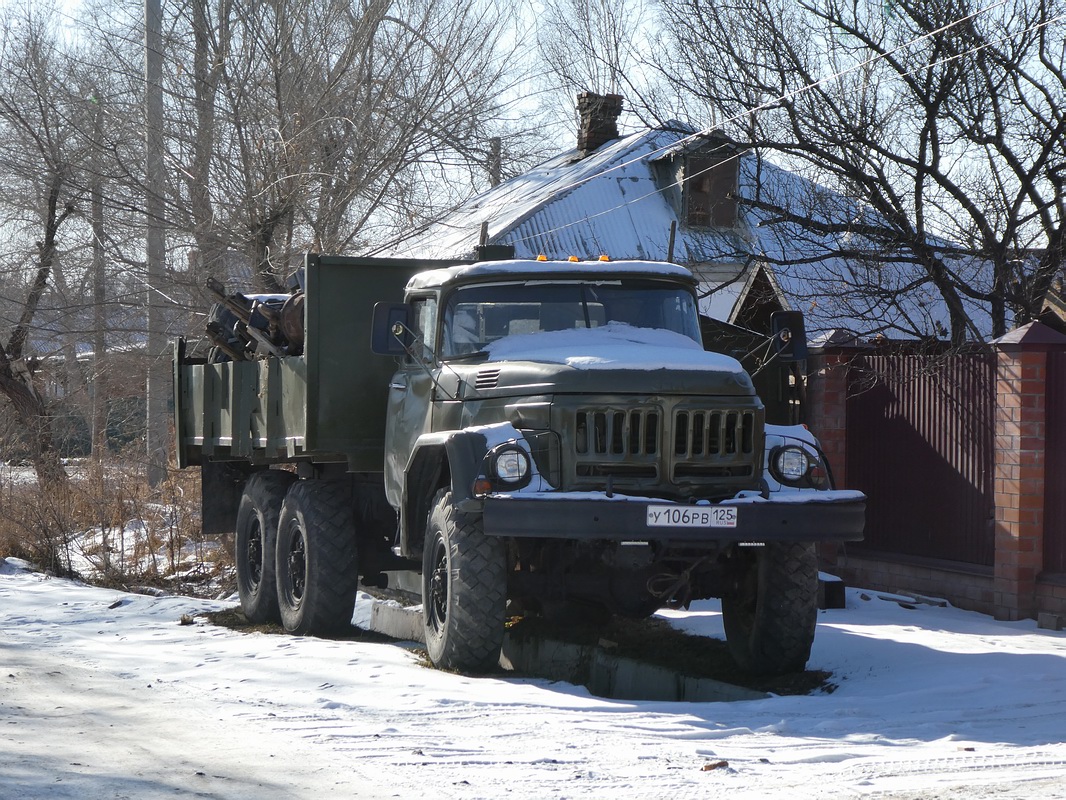 Приморский край, № У 106 РВ 125 — ЗИЛ-131 (общая модель)