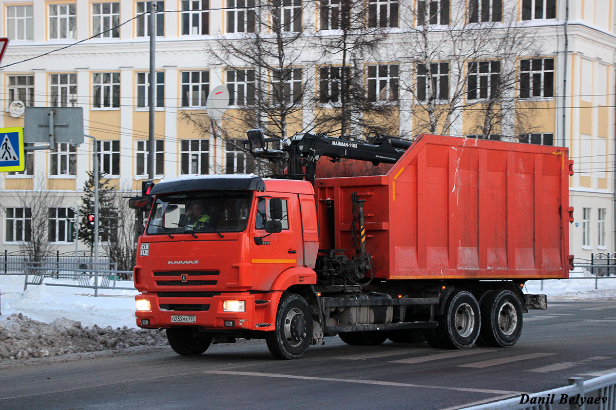 Архангельская область, № О 252 МХ 797 — КамАЗ-65115-A5(48)