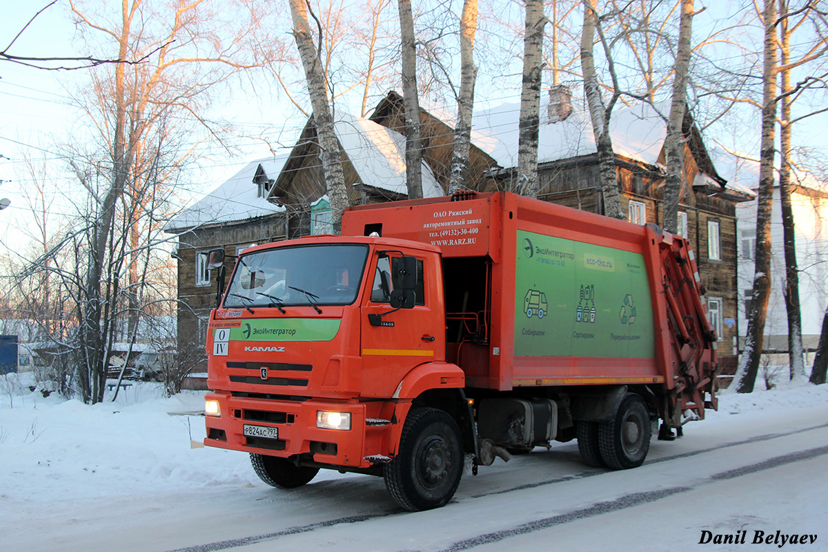 Архангельская область, № Р 824 АС 797 — КамАЗ-53605-A5(48)