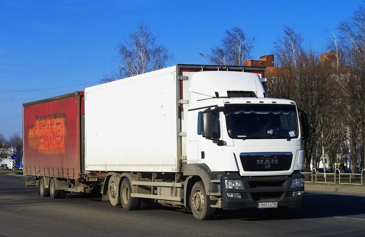 Смоленская область, № С 865 ТА 750 — MAN TGS 26.350