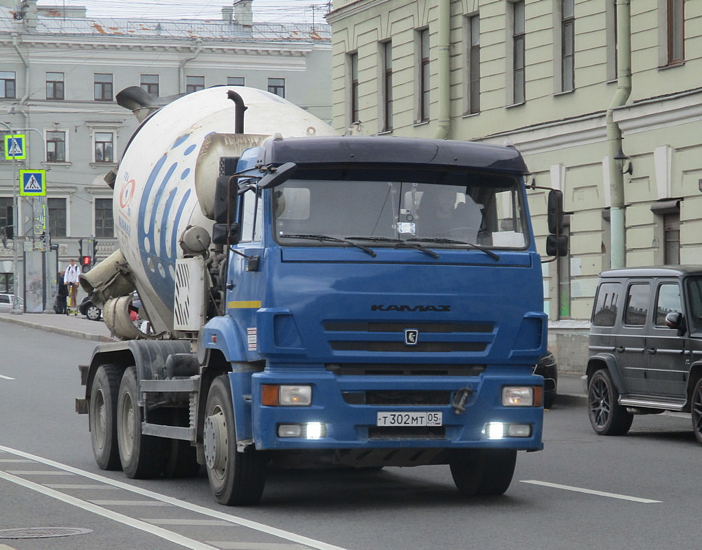 Дагестан, № Т 302 МТ 05 — КамАЗ-6520-A4(23)