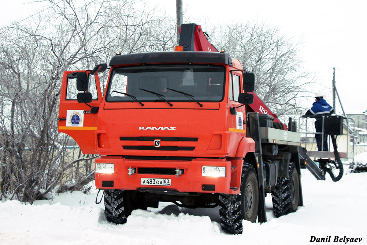 Ненецкий автономный округ, № А 483 ОА 83 — КамАЗ-43502-D5(66)