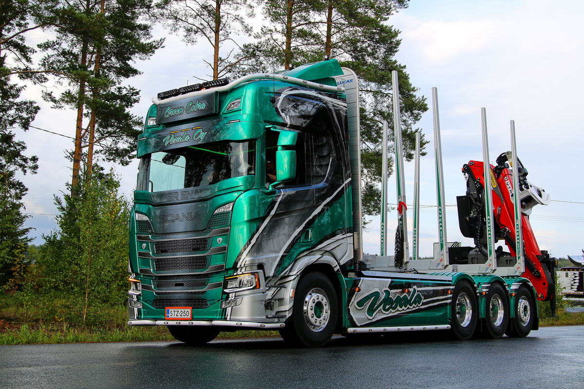 Финляндия, № STZ-250 — Scania ('2016) R-Series (общ. м)