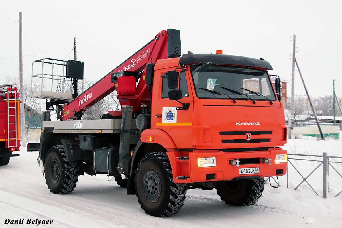Ненецкий автономный округ, № А 483 ОА 83 — КамАЗ-43502-D5(66)