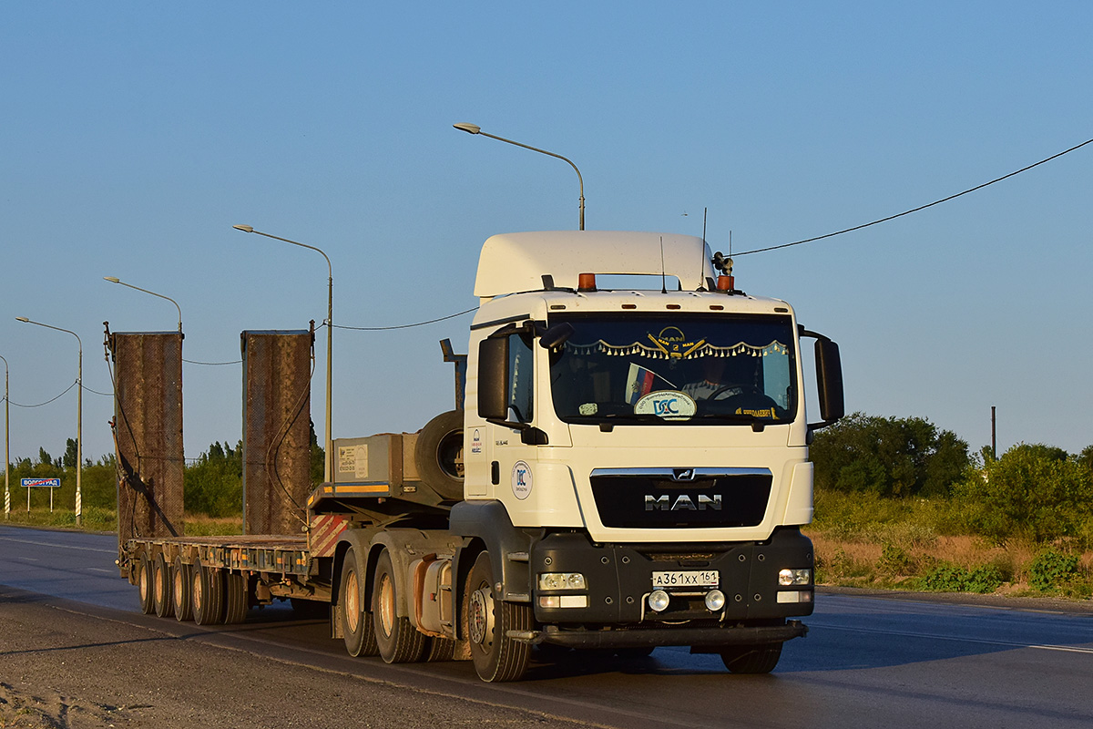 Волгоградская область, № А 361 ХХ 161 — MAN TGS 26.440