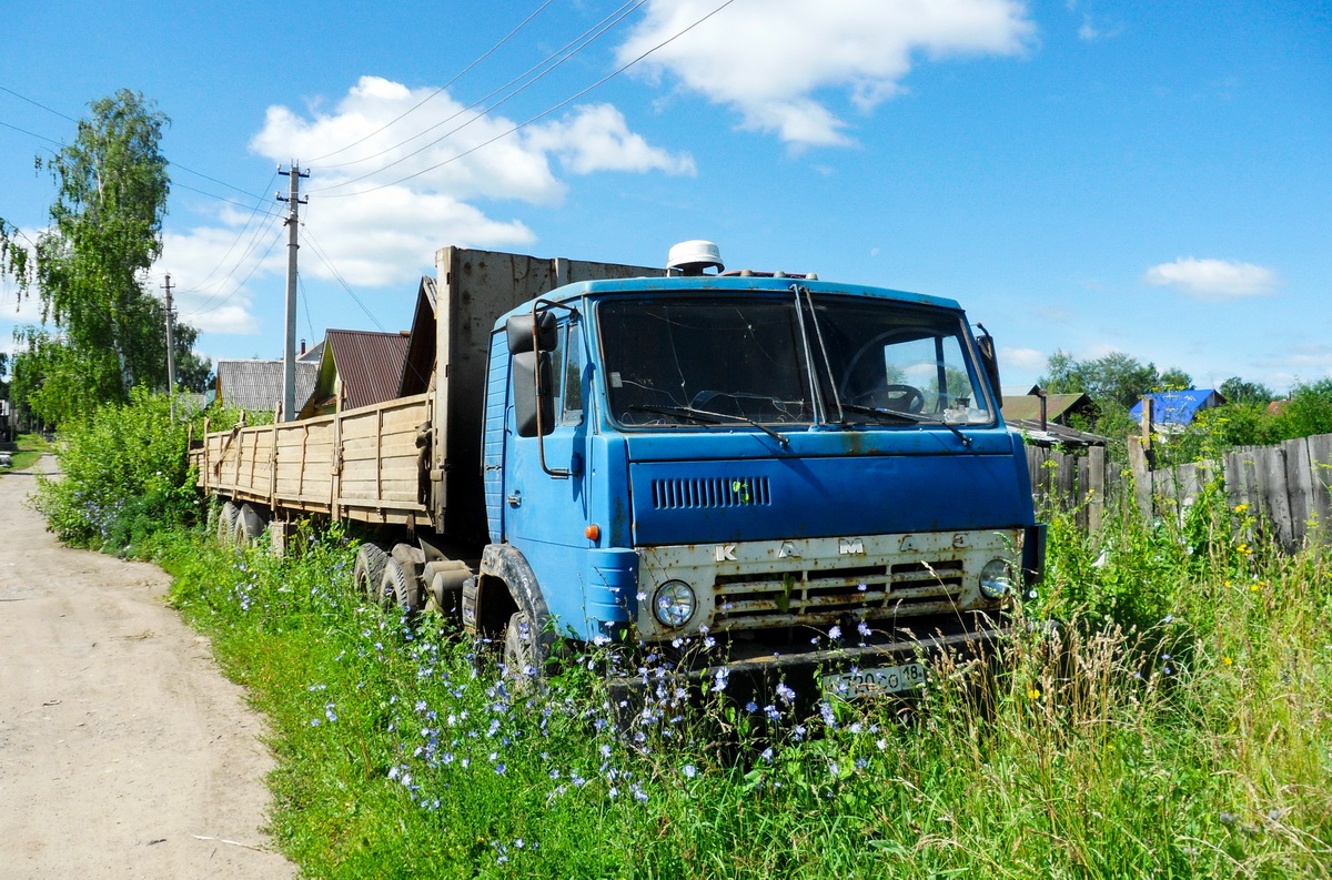 Удмуртия, № С 720 СО 18 — КамАЗ-5410