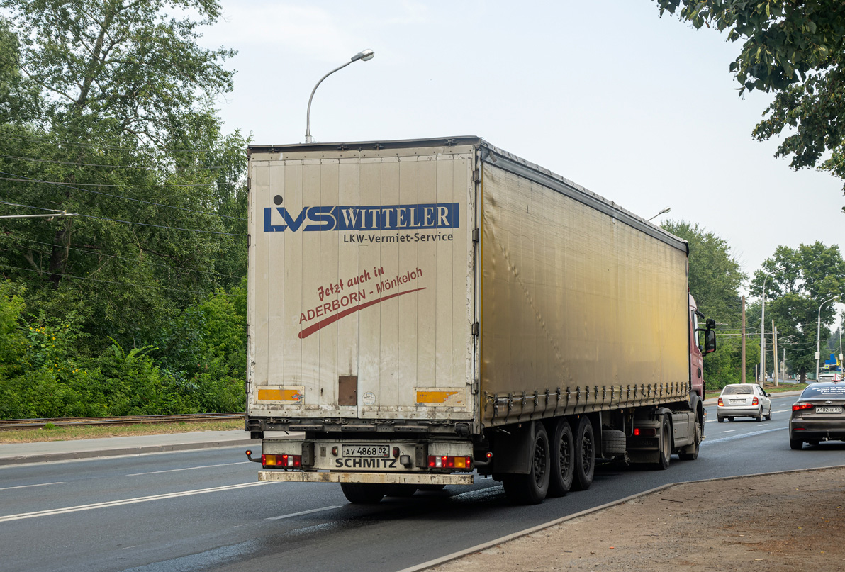 Башкортостан, № АУ 4868 02 — Schmitz Cargobull S.CS / SCB*S3T / S01