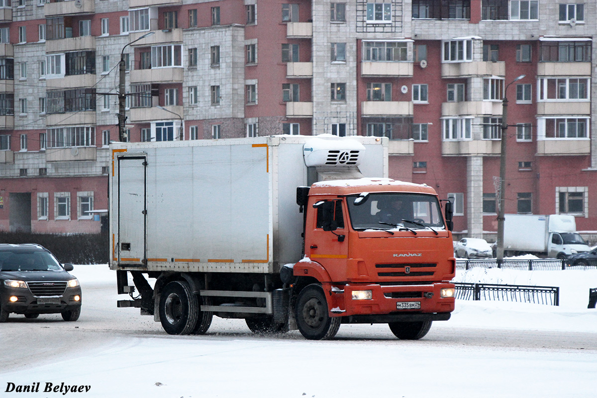Архангельская область, № М 335 ВМ 29 — КамАЗ-43253-C4(25)