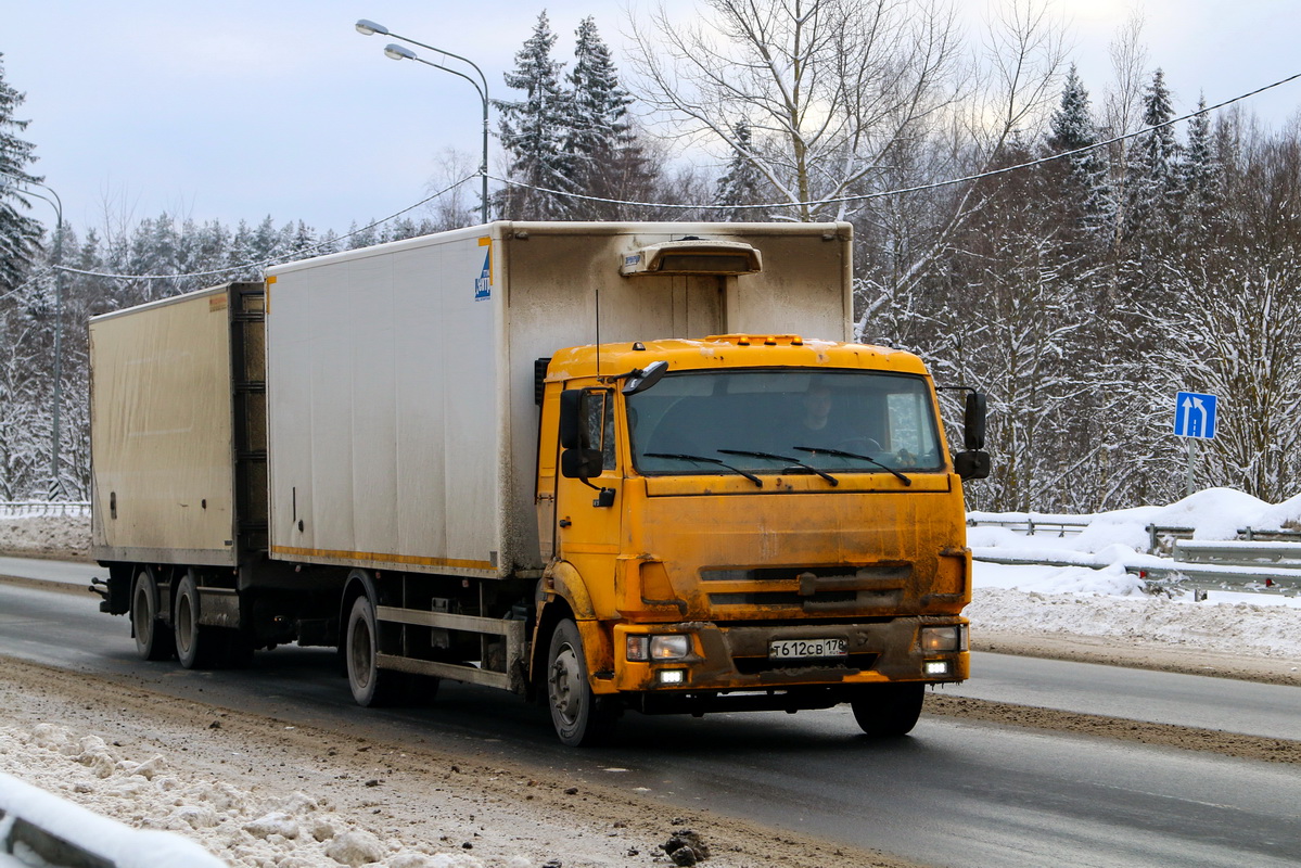 Санкт-Петербург, № Т 612 СВ 178 — КамАЗ-4308-R4(28)