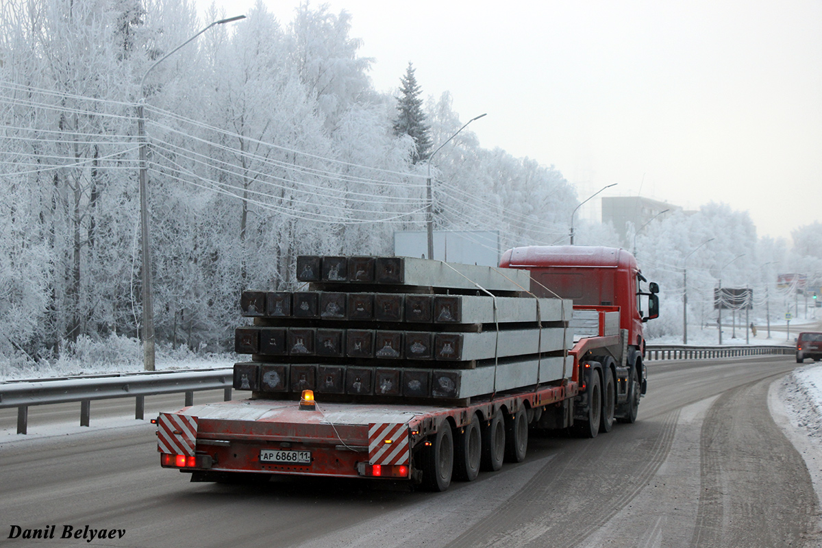 Коми, № АР 6868 11 — Kässbohrer LB / Lowbed