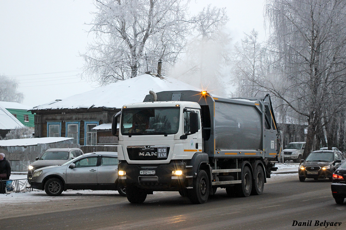 Коми, № Р 552 ТС 11 — MAN TGS 33.360
