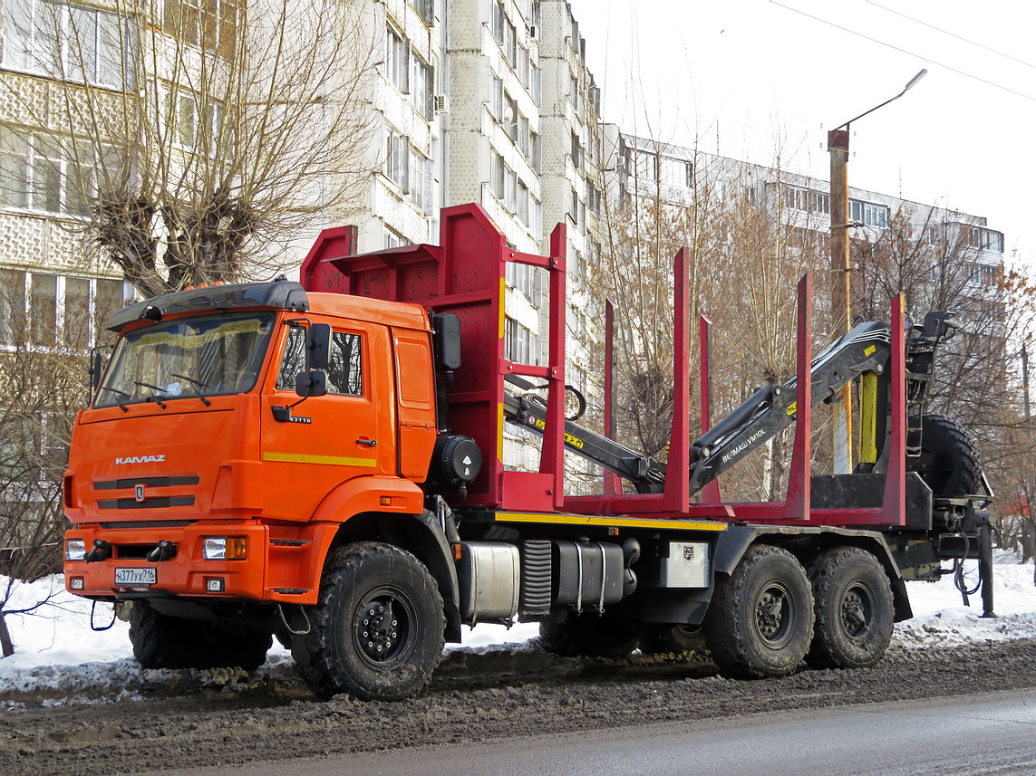 Татарстан, № Н 377 УХ 716 — КамАЗ-43118-50