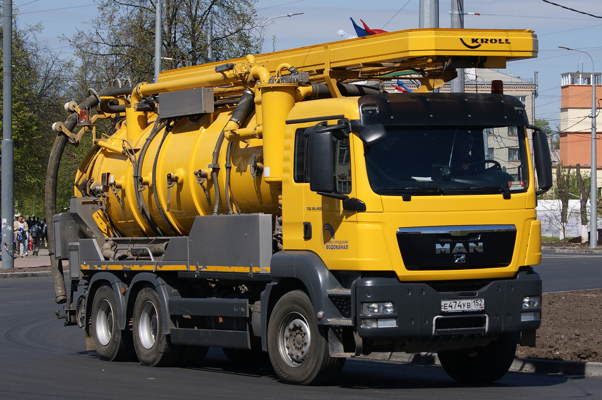 Нижегородская область, № Е 474 УВ 152 — MAN TGS 26.400
