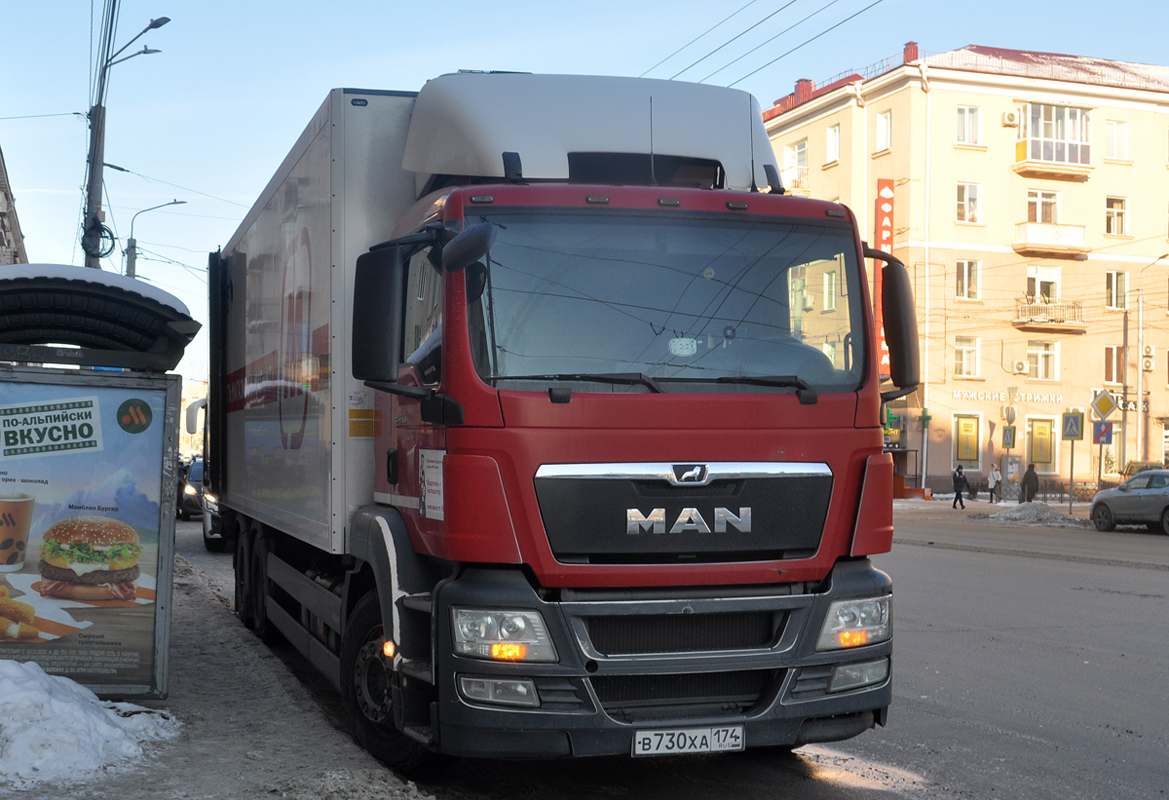 Омская область, № В 730 ХА 174 — MAN TGS 28.360