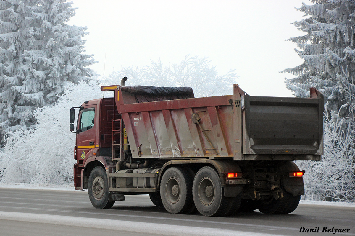Коми, № Р 033 ОМ 11 — КамАЗ-6580-S5(87)
