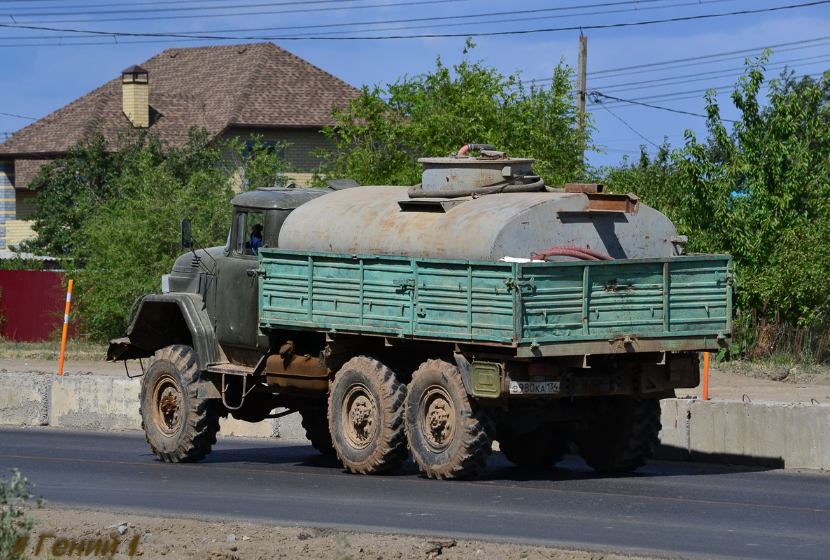 Волгоградская область, № В 980 КА 134 — ЗИЛ-131 (общая модель)