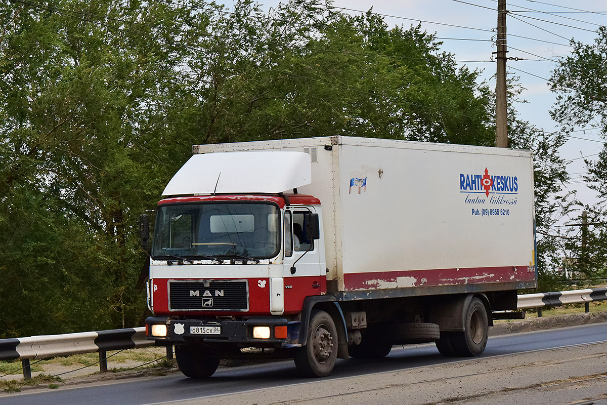 Волгоградская область, № О 815 СХ 34 — MAN M90 (общая модель)