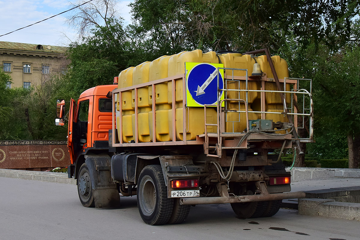 Волгоградская область, № Р 206 ТР 34 — КамАЗ-43255-H3(99)