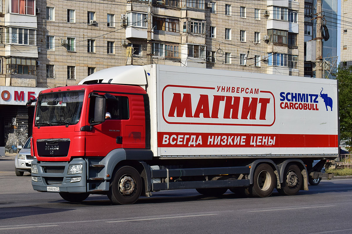 Волгоградская область, № Н 646 ОЕ 37 — MAN TGS 26.350
