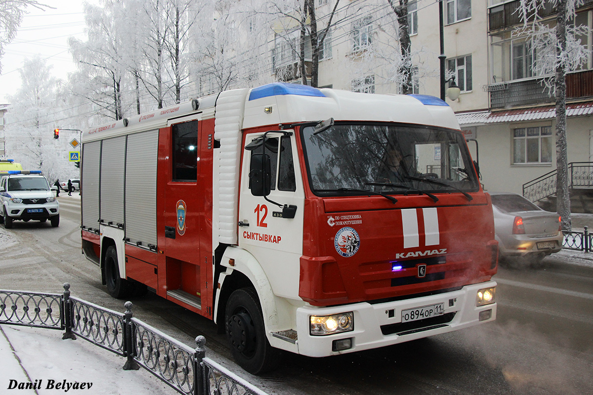 Коми, № О 894 ОР 11 — КамАЗ-4308-H3(99)