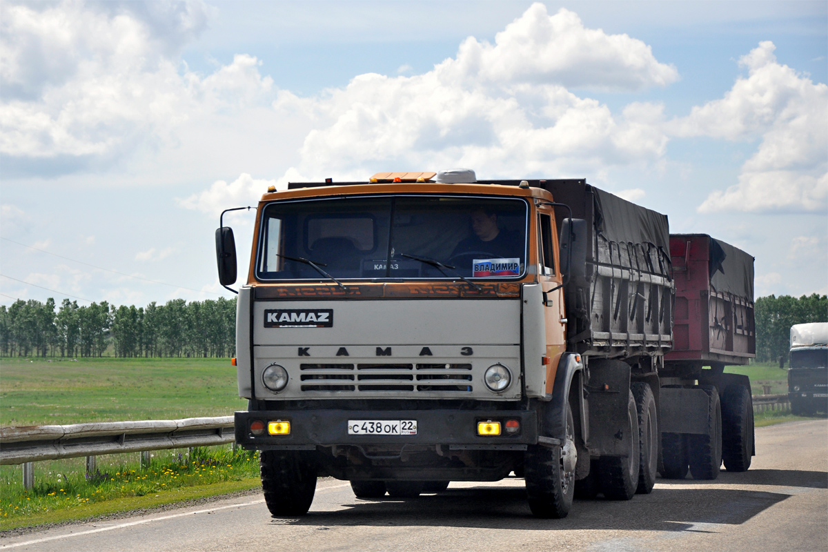 Алтайский край, № С 438 ОК 22 — КамАЗ-5320